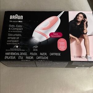 NWT BRAUN Silk Expert Mini Hair Removal